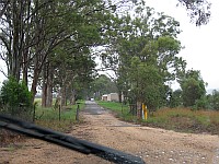NSW - Wolumla - Cherry Lane (old H1) becomes private land - south end (11 Feb 2010)